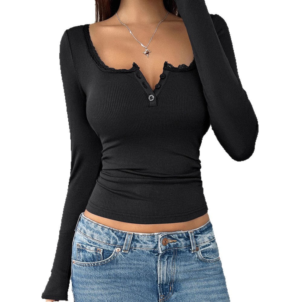 Women's long-sleeved blouse