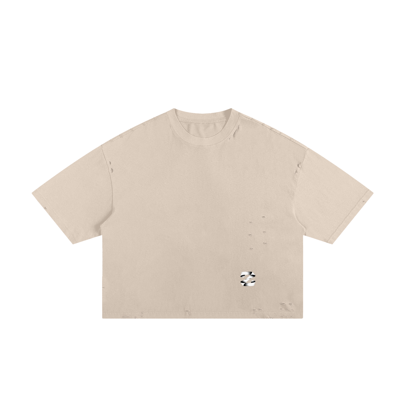 Z Frayed Boxy Tee
