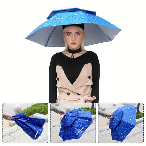 Fixed Umbrella Hat Outdoor Sun Protection