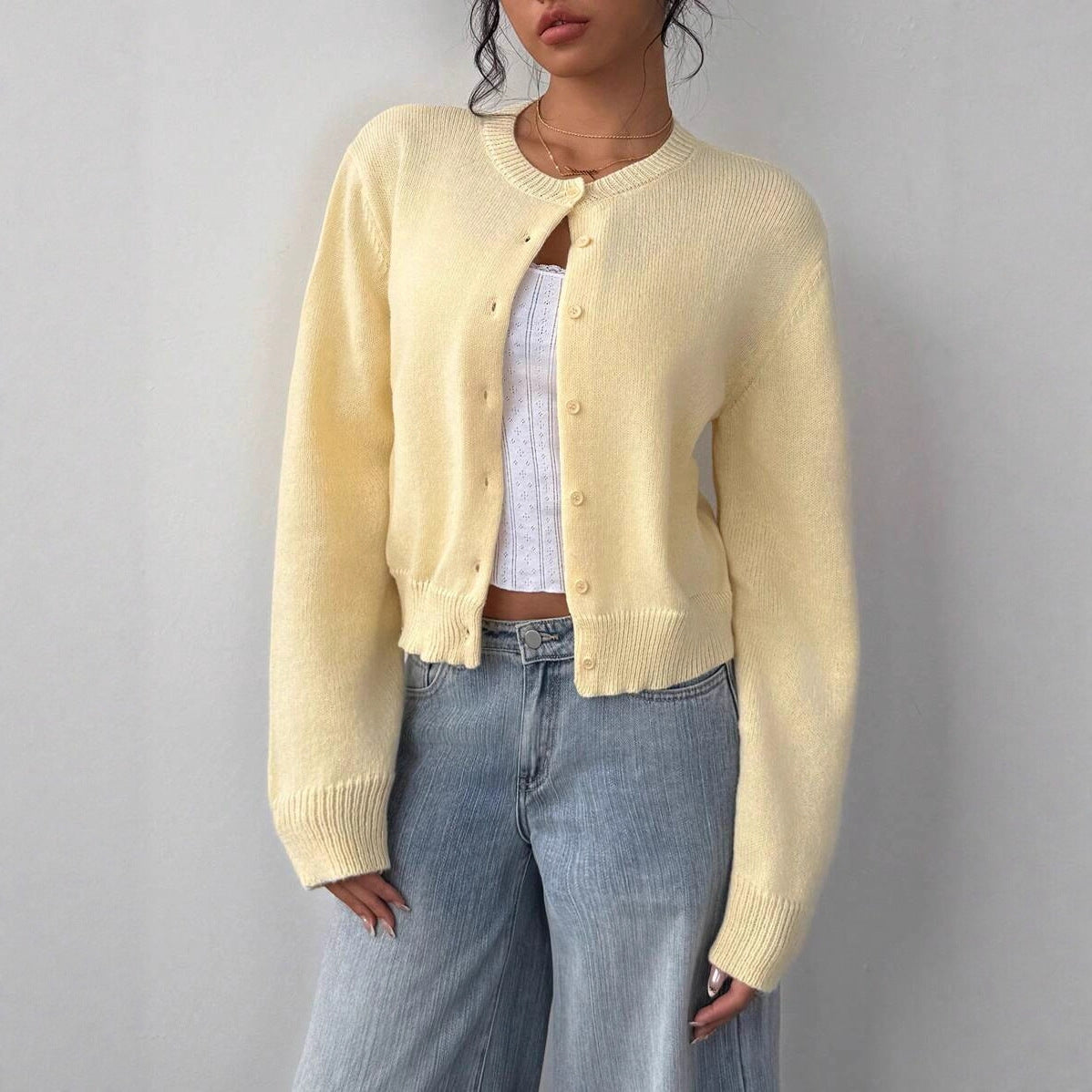 Women's Knitted Cardigan Jacket