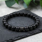 8mm Natural Stone Bracelet Handmade Round Beads