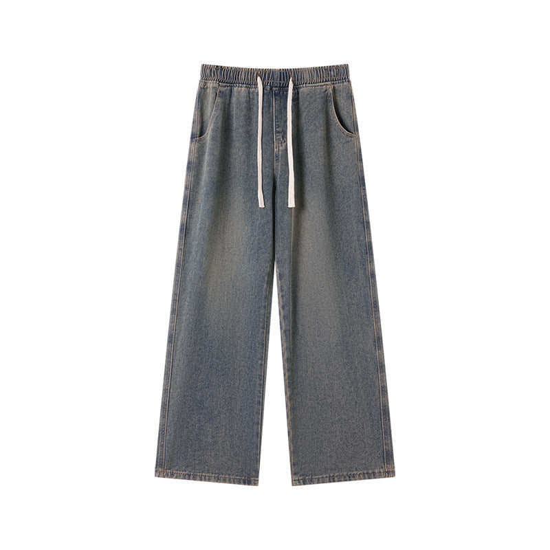 Men's Washed Jeans