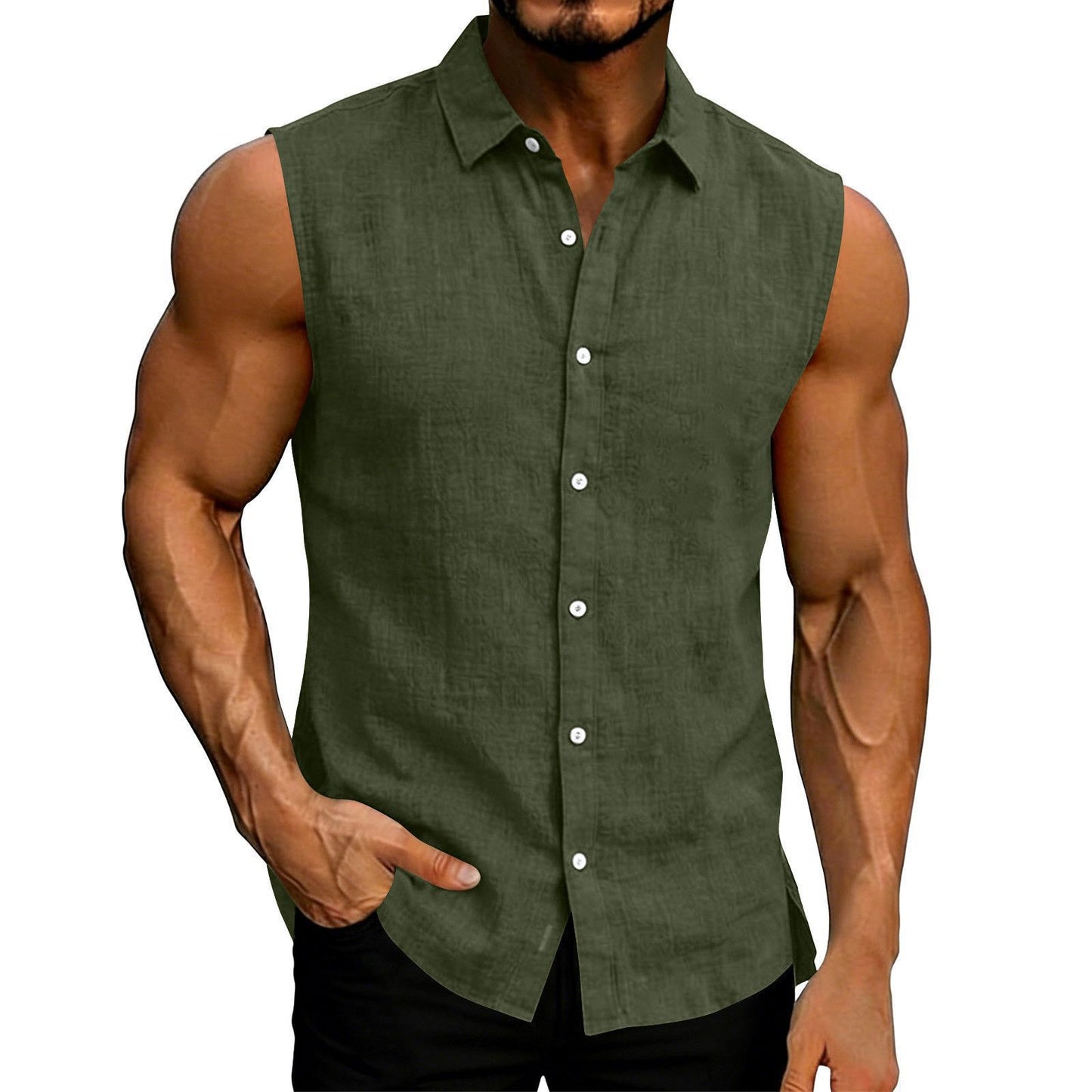 Mens Summer Sleeveless Vest