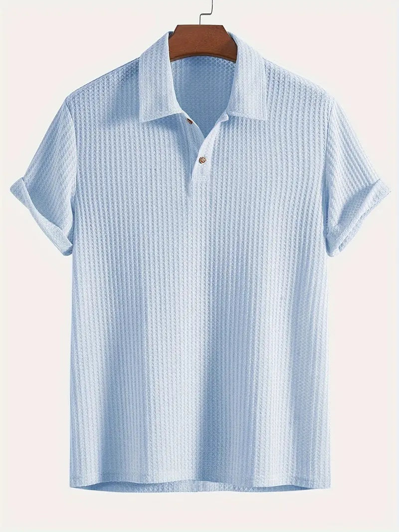 Knitted polo fir