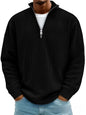 Men's Casual Long-Sleeve Polo Shirt/Sweatshirt