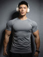 Men's Elastic Quick-Dry Sports T-Shirt