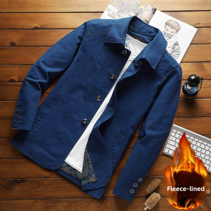 Casual Top Slim Fit Coat