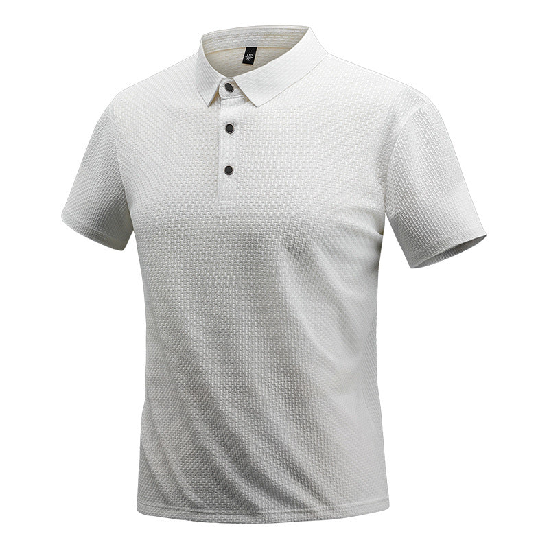 Mens Stretch Breathable Polo Shirt