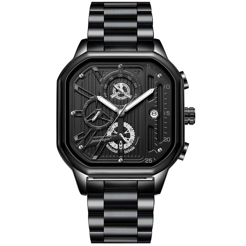 Multifunctional Waterproof Luminous Mens Watch