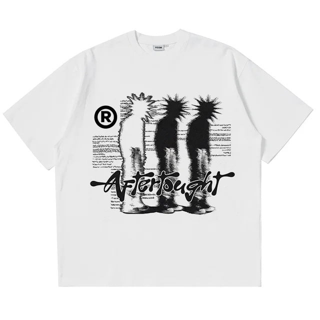 Harajuku Graphic Print Mens T-Shirt
