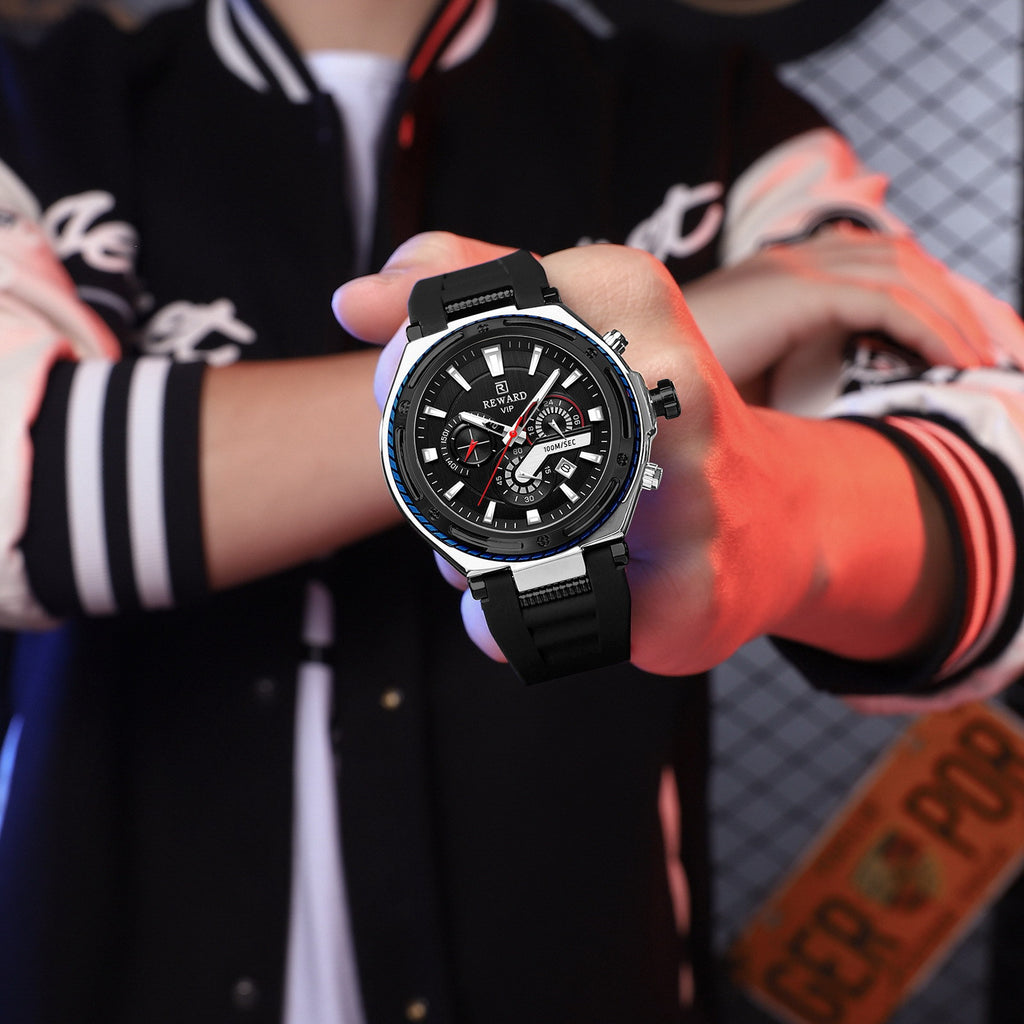 Reward Multifunctional Sport Quartz Men's Watch