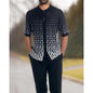 Spring and summer casual beach-style shirt set