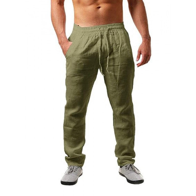 Mens Breathable Casual Trousers