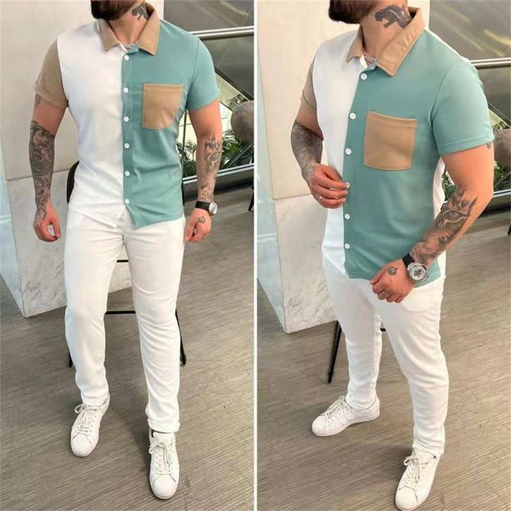 men casual set