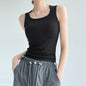 Womens Sleeveless Cotton Back Strap Top