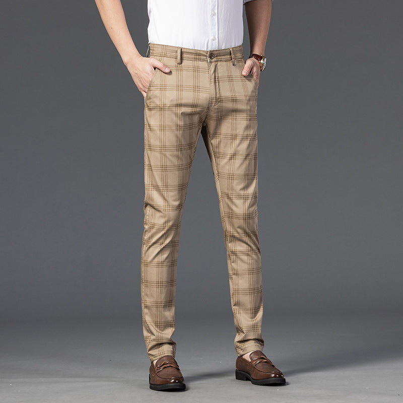 Men's Stretch Cotton Casual Pants