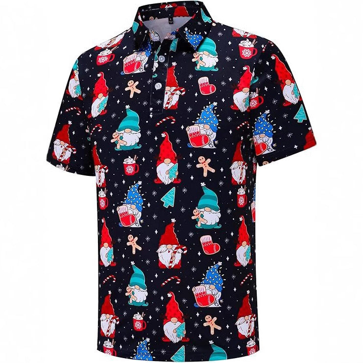 Digital printed Polo shirt