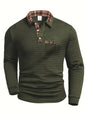 Classic Checkered Mens Polo Shirt