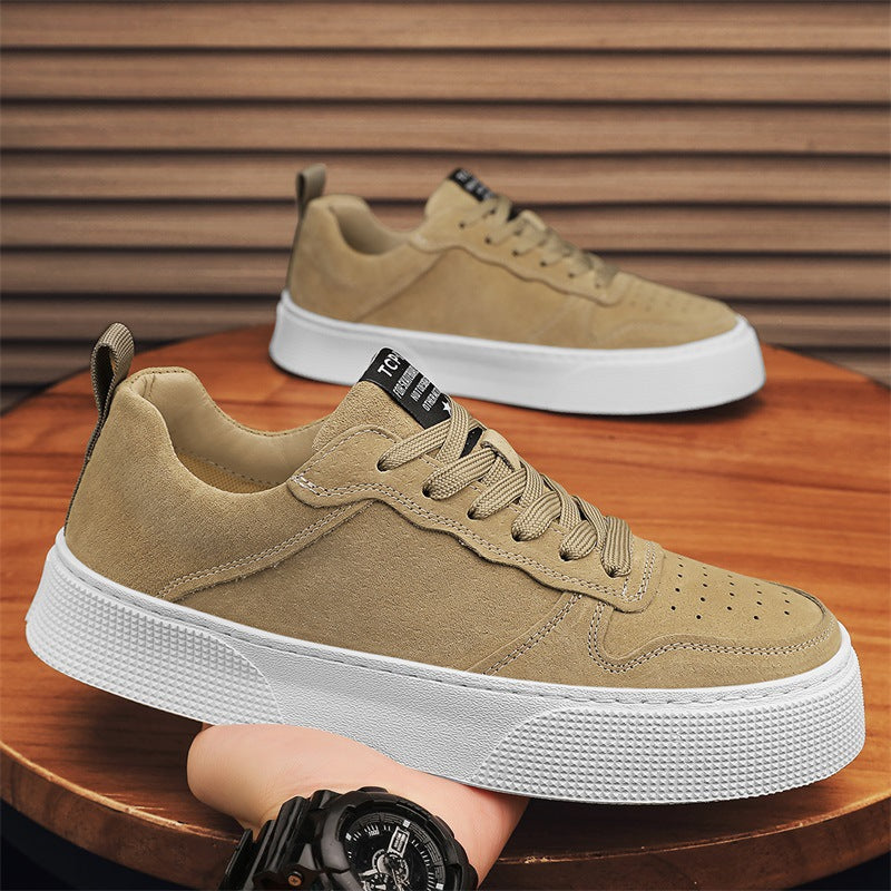 Men's Leather Casual Sneakers