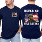 Patriotic Graphic Cotton Tshirt