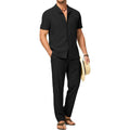 Men's Breathable Shirt and Pants Set