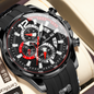 Fashionable Sports Men's Watches, Waterproof Quartz Watches