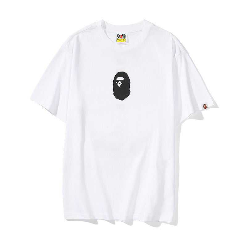 Men's and women's loose and casual T-shirts