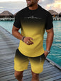 Casual sport short-sleeve T-shirt