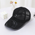 Solar Powered Cooling Hat with Adjustable Fan