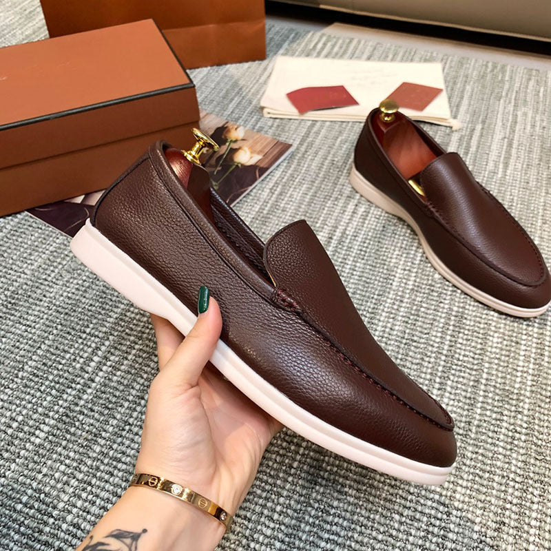 Mens Slip-On Loafers Comfortable Casual Shoes