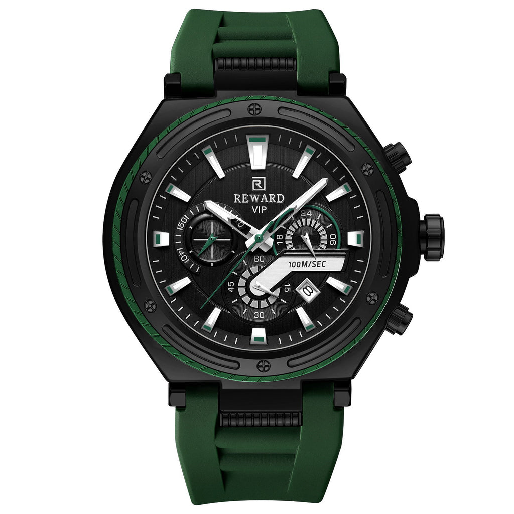 Reward Multifunctional Sport Quartz Men's Watch