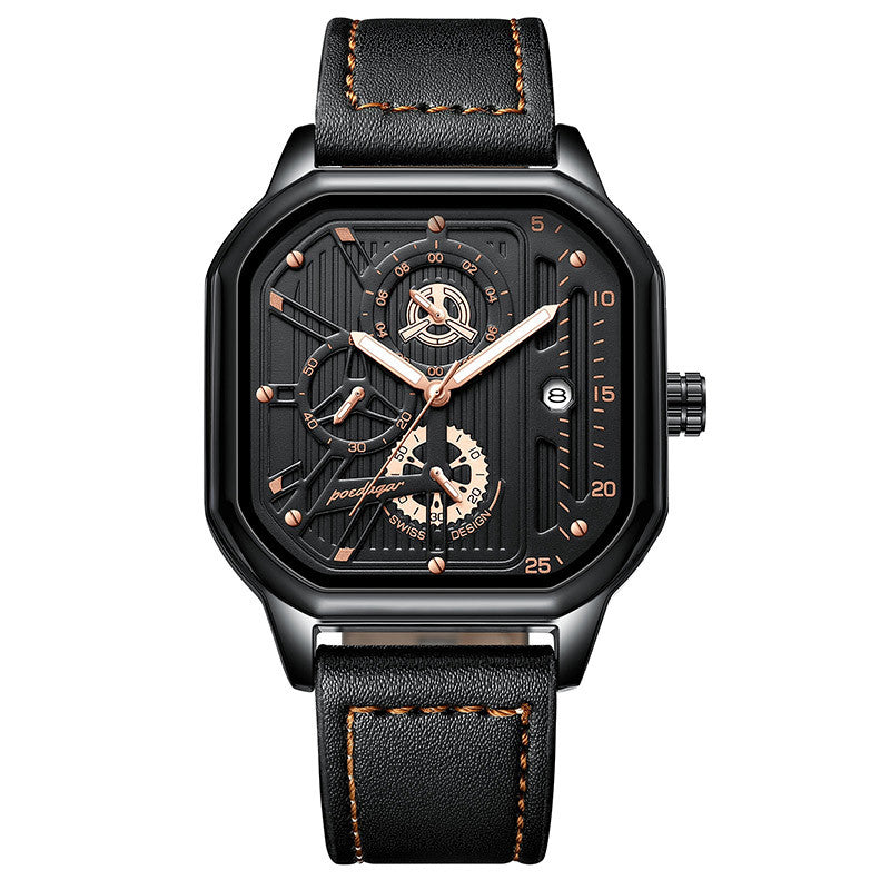 Multifunctional Waterproof Luminous Mens Watch