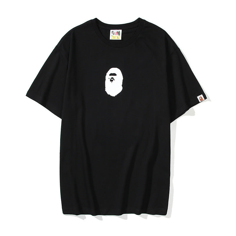 Men's and women's loose and casual T-shirts