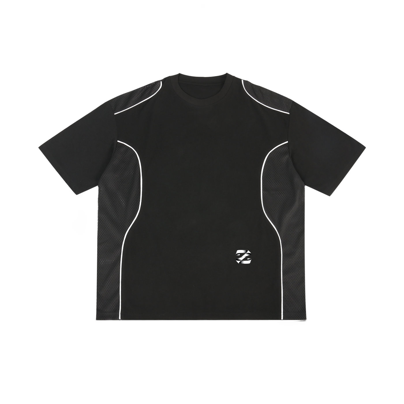 Z Piped Panel T-Shirt