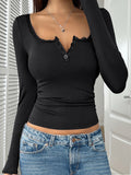 Women's long-sleeved blouse