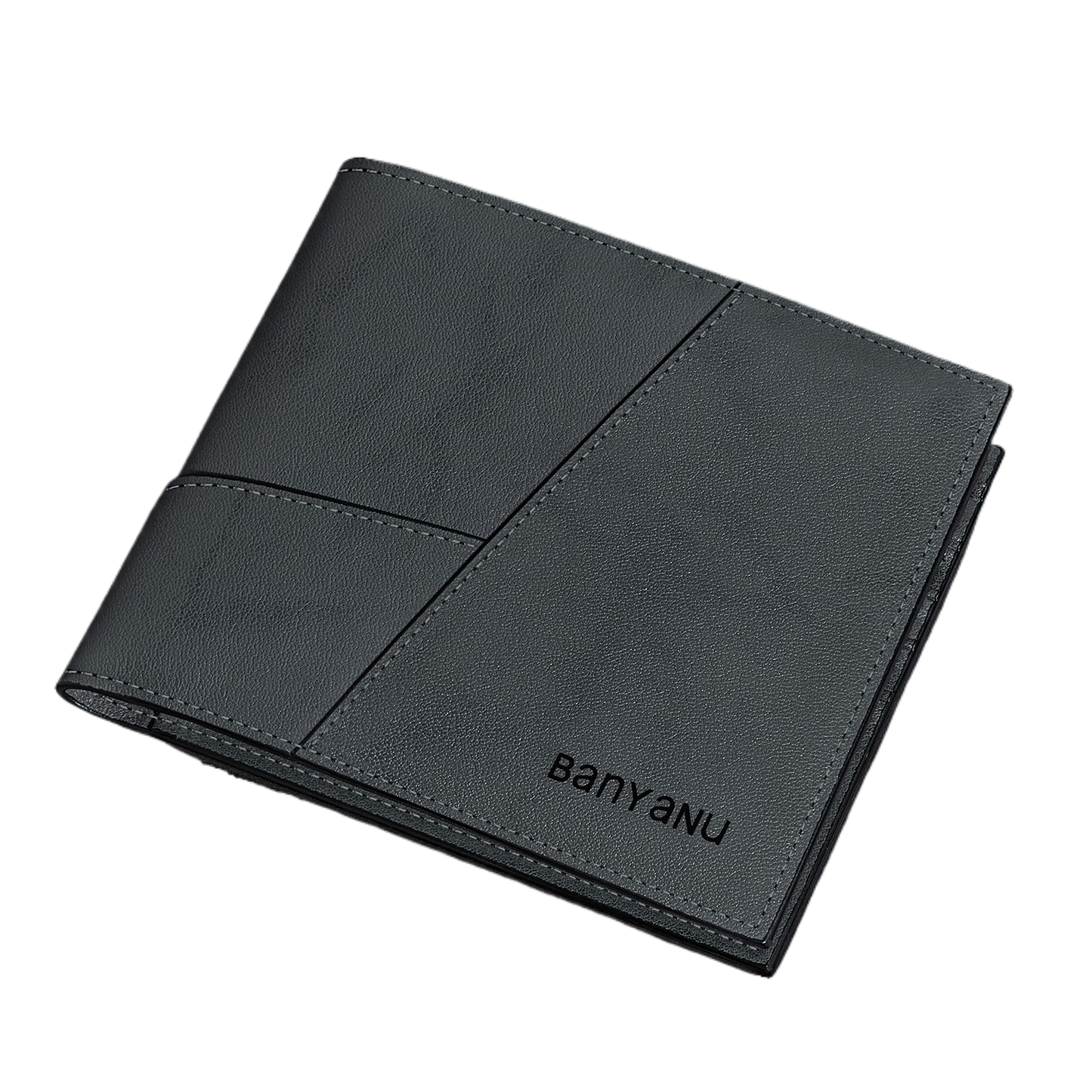 Retro Frosted Cowhide Mens Wallet