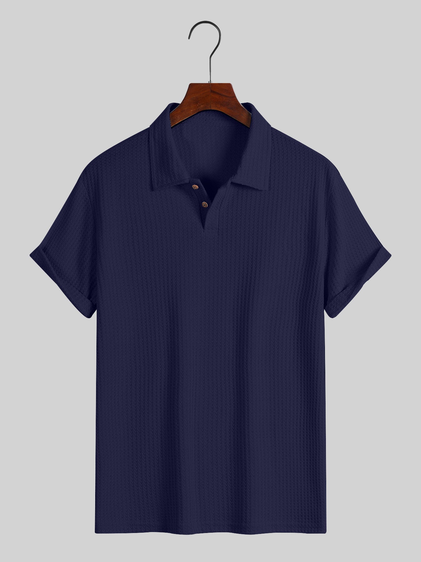 Knitted polo fir
