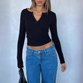 Women's Knitted Button Cardigan