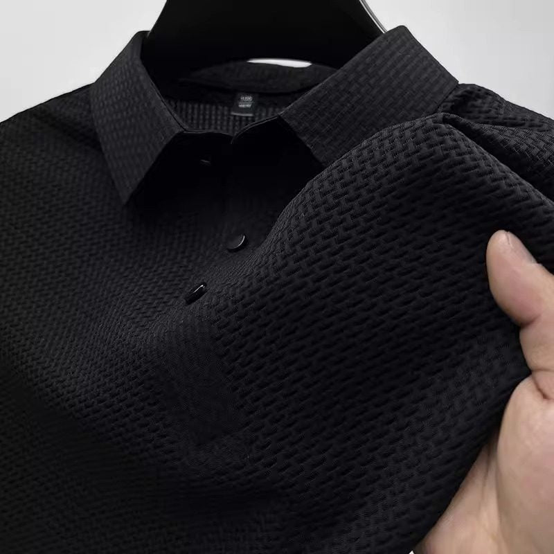 Ice Silk Polo Shirt