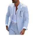 Men's Digital Printing Casual Suit Set