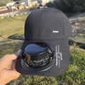 Solar-Powered Cooling Hat with USB Charging