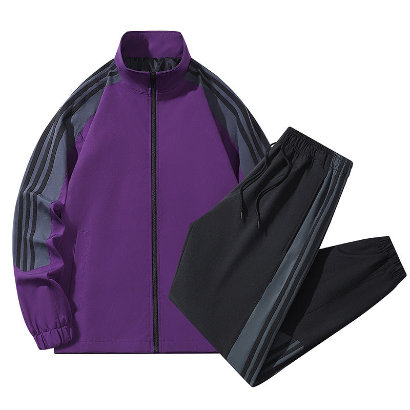 Casual Athletic Two-Piece Set