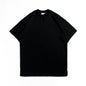 Heavyweight Brushed Cotton T-Shirt Men Vintage Style
