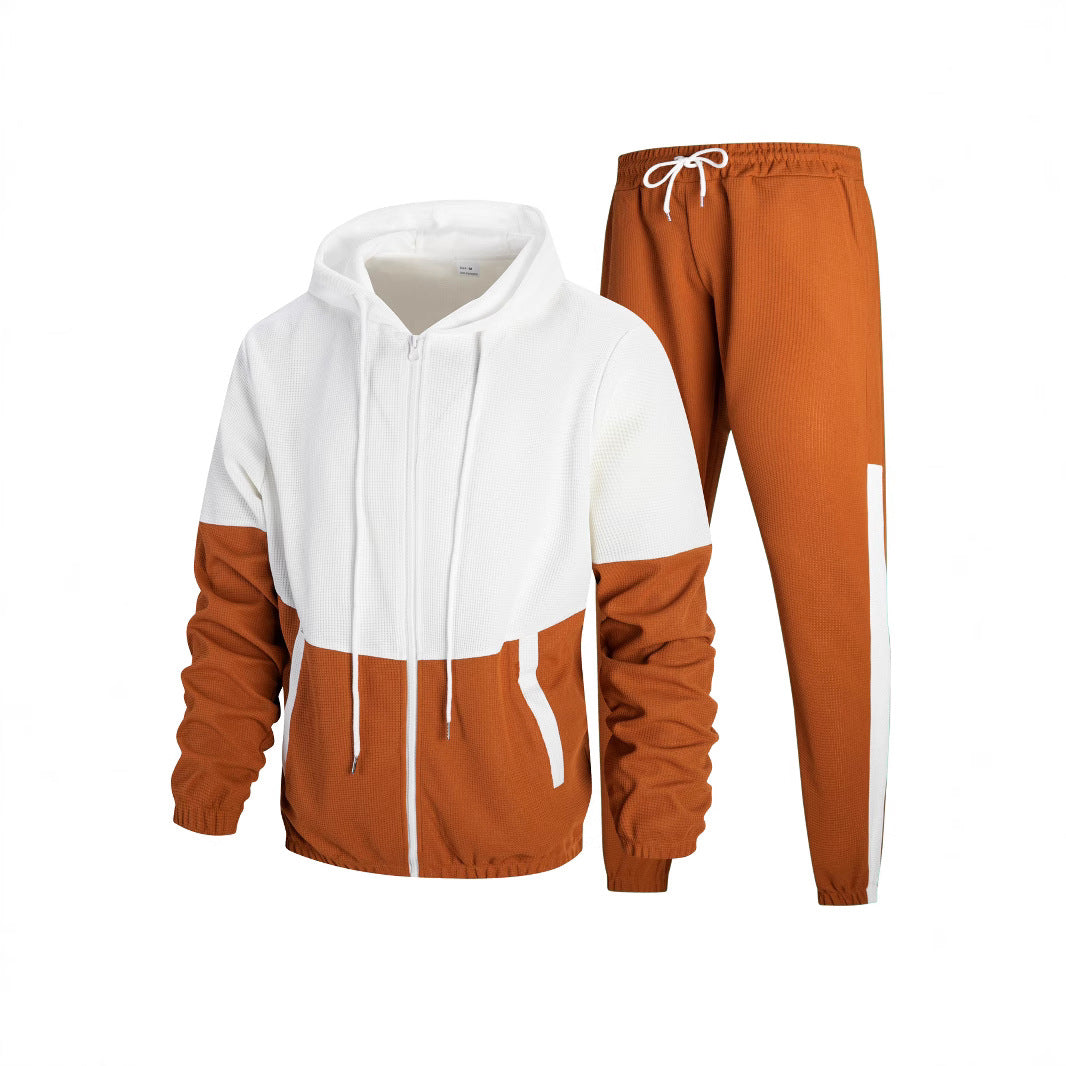 Color-Blocked Sportswear Set