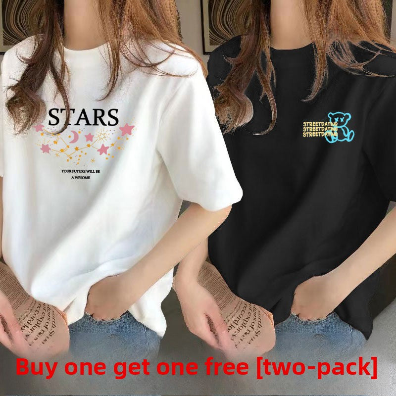 Loose Plus Size Womens T-Shirts