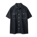 Mens Short Sleeve Cotton Shirt