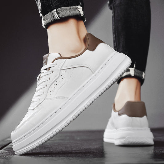 Men's casual sports shoes with thick soles