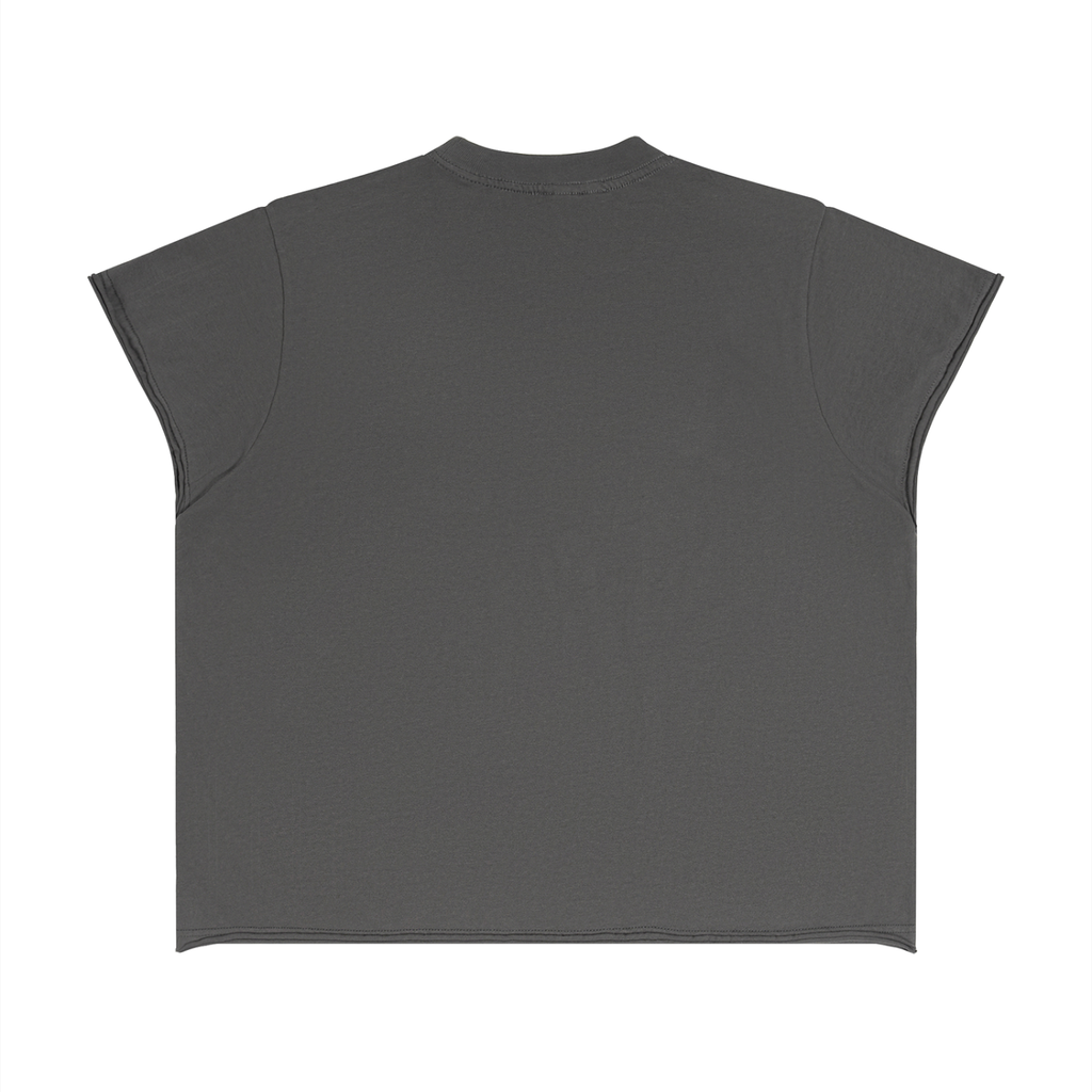 Unisex Boxy Raw Edge T-Shirt