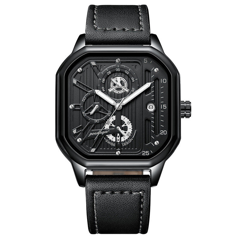 Multifunctional Waterproof Luminous Mens Watch