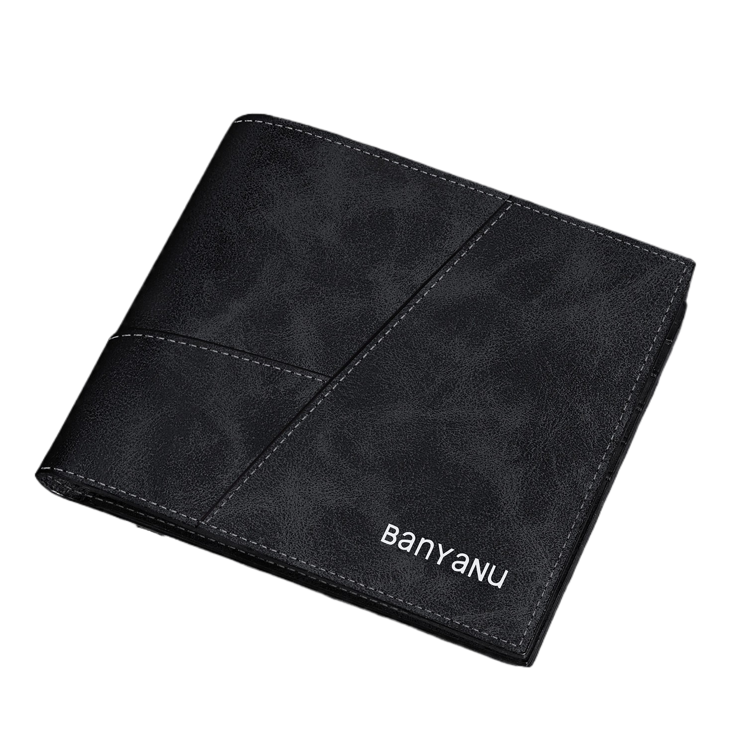 Retro Frosted Cowhide Mens Wallet
